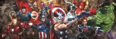 Puzzle 1000 elementów Panorama Collection The Avengers Puzzle 1000 elementów Panorama Collection The Avengers