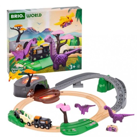 Kolejka Zestaw Dino Przygoda Kolejka Zestaw Dino Przygoda