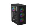 Obudowa Genesis Diaxid 605 ARGB MIDI TOWER USB-C Czarna