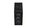 Obudowa Genesis Diaxid 605 ARGB MIDI TOWER USB-C Czarna