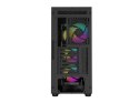 Obudowa Genesis Diaxid 605 ARGB MIDI TOWER USB-C Czarna
