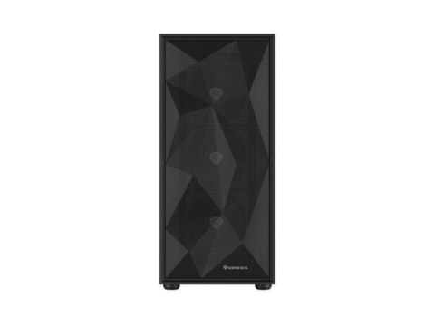 Obudowa Genesis Diaxid 605F MIDI TOWER USB-C Czarna Obudowa Genesis Diaxid 605F MIDI TOWER USB-C Czarna