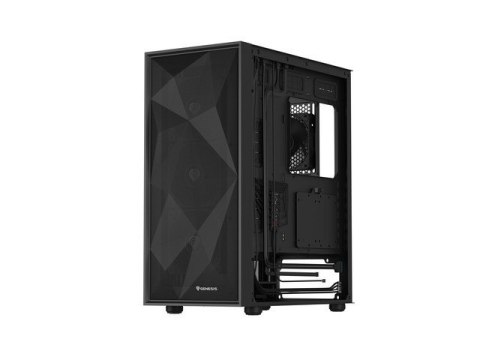 Obudowa Genesis Diaxid 605F MIDI TOWER USB-C Czarna Obudowa Genesis Diaxid 605F MIDI TOWER USB-C Czarna