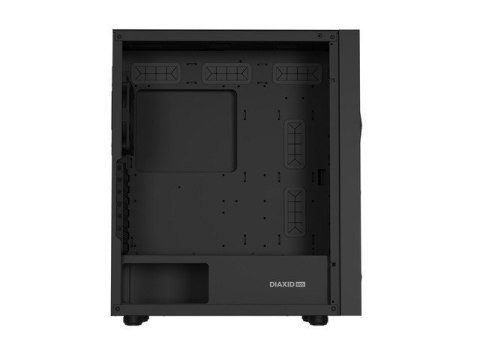 Obudowa Genesis Diaxid 605F MIDI TOWER USB-C Czarna Obudowa Genesis Diaxid 605F MIDI TOWER USB-C Czarna