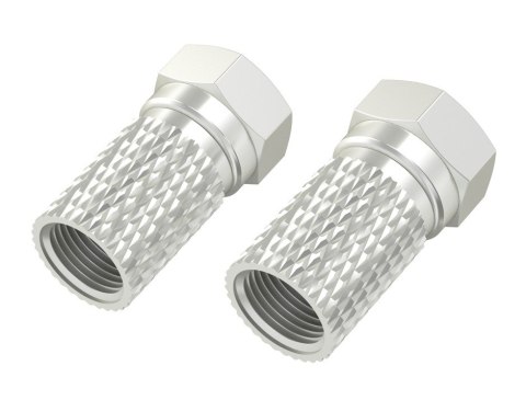 Wtyk F 6,8mm 2 szt. Wtyk F 6,8mm 2 szt.