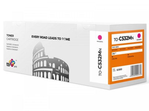 Toner do OKI C532 TO-C532MN Magenta 100% nowy Toner do OKI C532 TO-C532MN Magenta 100% nowy