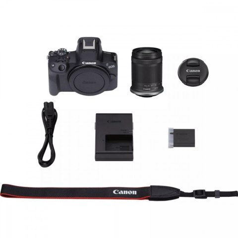Aparat bezlusterkowy EOS R50 + RFS 18-150 S 5811C096 Aparat bezlusterkowy EOS R50 + RFS 18-150 S 5811C096