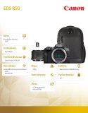 Aparat bezlusterkowy EOS R50 czarny + RFS 18-45S + BAG + karta SD 5811C098