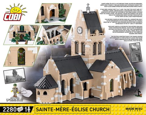 Klocki Kościół w Sainte-Mere-Eglise Klocki Kościół w Sainte-Mere-Eglise