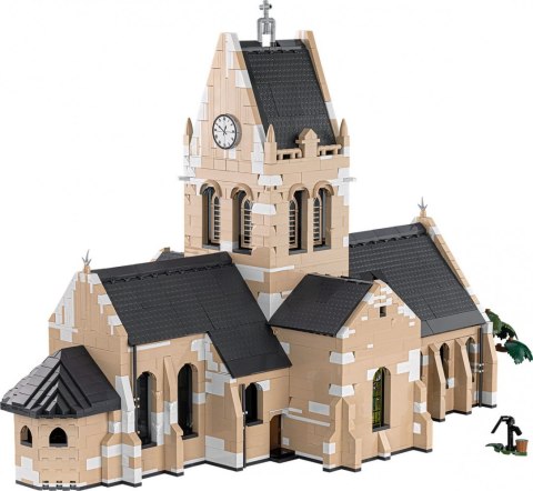 Klocki Kościół w Sainte-Mere-Eglise Klocki Kościół w Sainte-Mere-Eglise