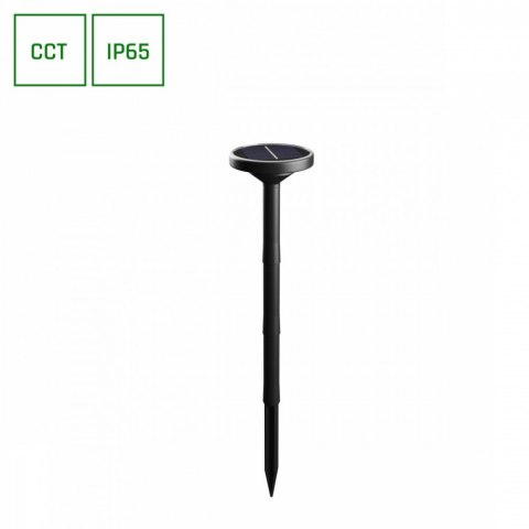 Solarna lampa ogrodowa Solara Plato CCT IP65 Solarna lampa ogrodowa Solara Plato CCT IP65