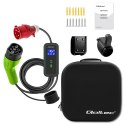 Mobilna ładowarka do samochodu elektrycznego EV z regulacją 2w1 Typ2 | 11kW | CEE 5 PIN | WiFi | LCD | 3 fazy | Przenona | Wall