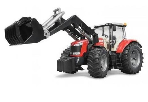 Traktor Massey Ferguson 7600 z ladowaczem Traktor Massey Ferguson 7600 z ladowaczem