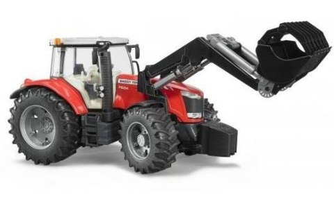 Traktor Massey Ferguson 7600 z ladowaczem Traktor Massey Ferguson 7600 z ladowaczem