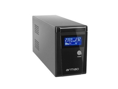 Zasilacz awaryjny Armac Line-In 650VA Office Pure Sine Wave LCD2 230v pl metalowa oudowa Zasilacz awaryjny Armac Line-In 650VA Office Pure Sine Wave LCD2 230v pl metalowa oudowa