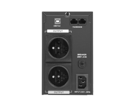 Zasilacz awaryjny Armac Line-In 650VA Office Pure Sine Wave LCD2 230v pl metalowa oudowa Zasilacz awaryjny Armac Line-In 650VA Office Pure Sine Wave LCD2 230v pl metalowa oudowa