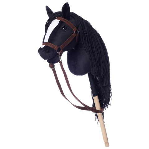 Koń na kiju Hobby Horse HOPPIHORSE A3 czarny Koń na kiju Hobby Horse HOPPIHORSE A3 czarny