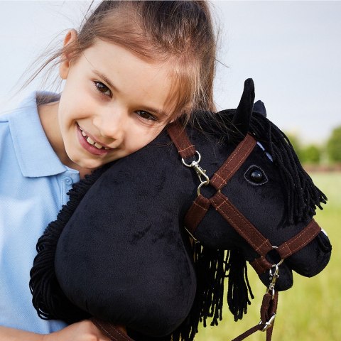 Koń na kiju Hobby Horse HOPPIHORSE A3 czarny Koń na kiju Hobby Horse HOPPIHORSE A3 czarny