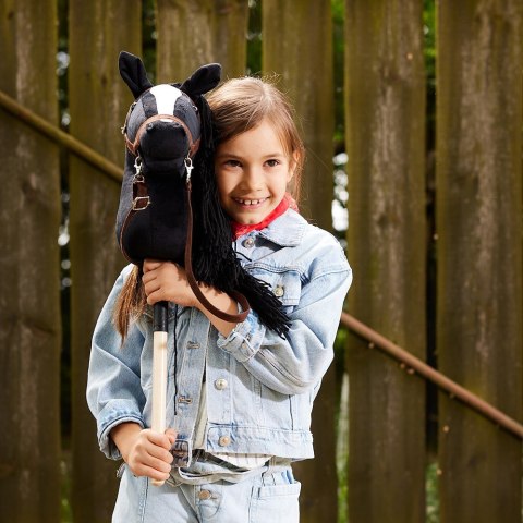 Koń na kiju Hobby Horse HOPPIHORSE A3 czarny Koń na kiju Hobby Horse HOPPIHORSE A3 czarny
