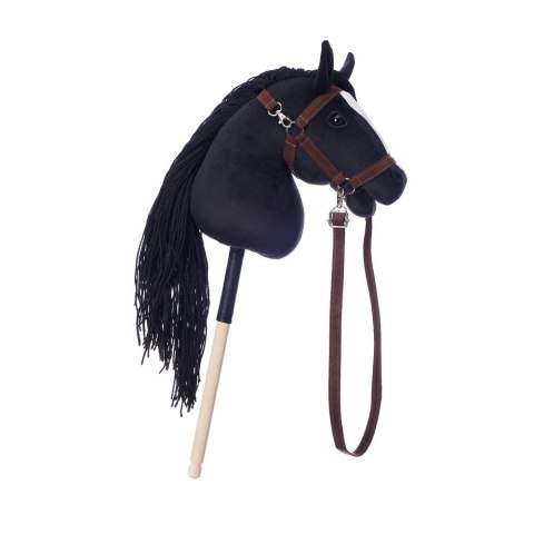 Koń na kiju Hobby Horse HOPPIHORSE A3 czarny Koń na kiju Hobby Horse HOPPIHORSE A3 czarny