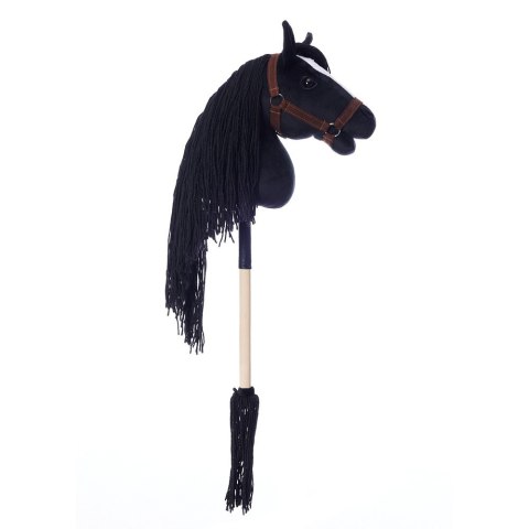 Koń na kiju Hobby Horse HOPPIHORSE A3 czarny Koń na kiju Hobby Horse HOPPIHORSE A3 czarny