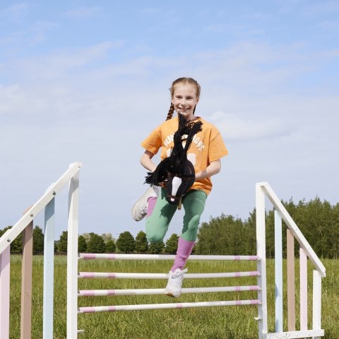Koń na kiju Hobby Horse HOPPIHORSE A3 czarny Koń na kiju Hobby Horse HOPPIHORSE A3 czarny