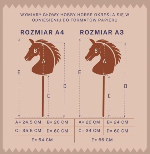 Koń na kiju Hobby Horse HOPPIHORSE A3 czarny Koń na kiju Hobby Horse HOPPIHORSE A3 czarny