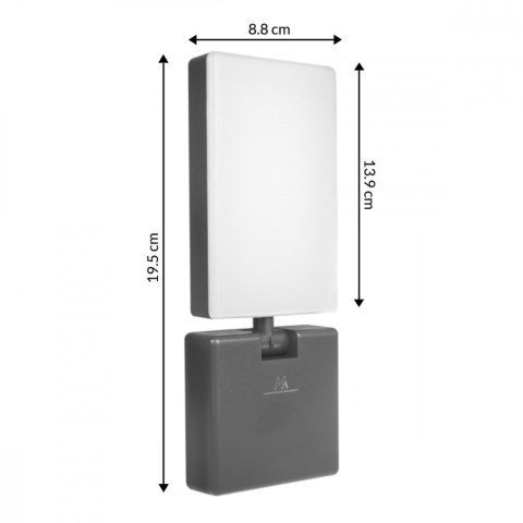 Lampa LED IP65 MCE514GR 10W 700LM 4000K Lampa LED IP65 MCE514GR 10W 700LM 4000K