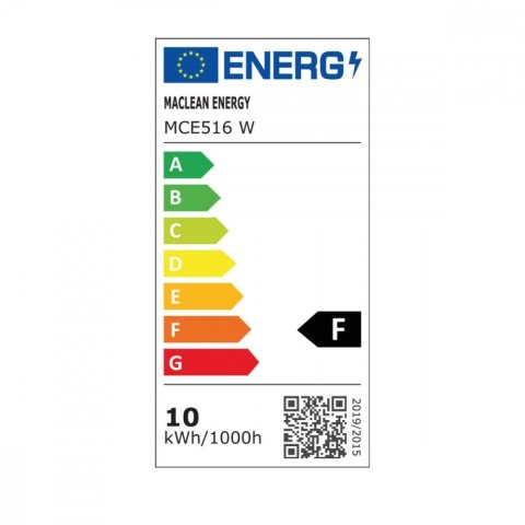 Lampa LED z czujnikiem MCE516W IP65 10W Lampa LED z czujnikiem MCE516W IP65 10W