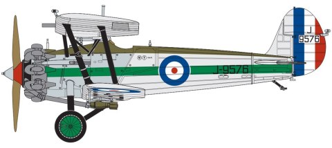 Model plastikowy Bristol Bulldog Mk.II 1/48 Model plastikowy Bristol Bulldog Mk.II 1/48