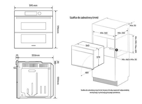 Piekarnik NV7B4425ZAS/U2 Piekarnik NV7B4425ZAS/U2