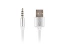 Kabel do Apple audio USB-A(M) jack(M) 4pin 3.5mm 1m biały 10-pack