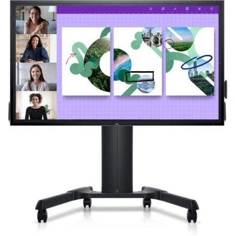 Monitor interaktywny P7524QT 75 cali dotykowy IPS LED 4K UHD (3840x2160)/16:9/DP/HDMI/VGA/RS232/USB/RJ45/Głośniki/3Y