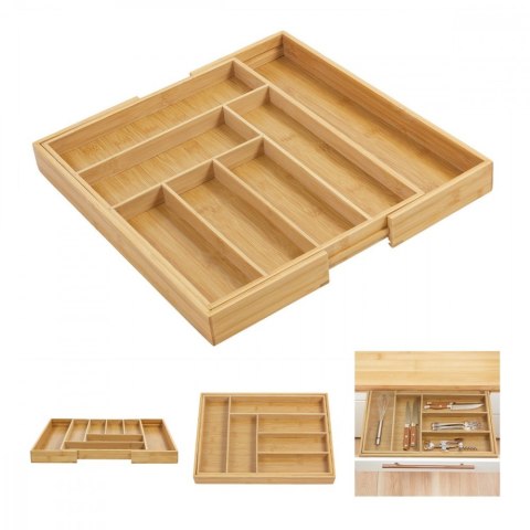 Organizer bambusowy rozsuwany GB379 Organizer bambusowy rozsuwany GB379