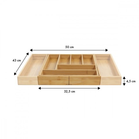 Organizer bambusowy rozsuwany GB379 Organizer bambusowy rozsuwany GB379