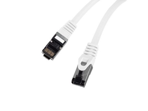 Patchcord kat.8.1 S/FTP LSZH CU 1.5m biały fluke passed Patchcord kat.8.1 S/FTP LSZH CU 1.5m biały fluke passed
