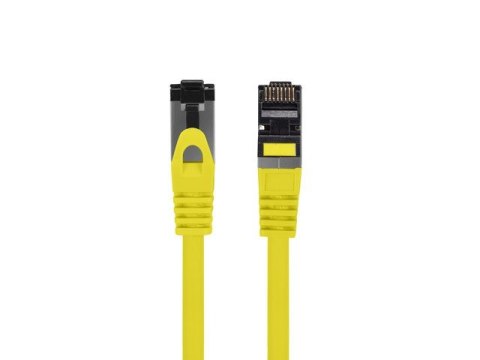 Patchcord kat.8.1 S/FTP LSZH CU 1.5m żółty fluke passed Patchcord kat.8.1 S/FTP LSZH CU 1.5m żółty fluke passed