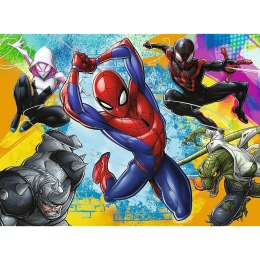 Puzzle 30 elementów Kolory Spider Mana