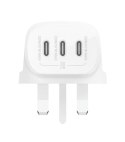 Ładowarka BOOSTCHARGE 67W USB-Cx3 PPS biała Ładowarka BOOSTCHARGE 67W USB-Cx3 PPS biała