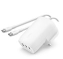 Ładowarka BOOSTCHARGE 67W USB-Cx3 PPS biała Ładowarka BOOSTCHARGE 67W USB-Cx3 PPS biała