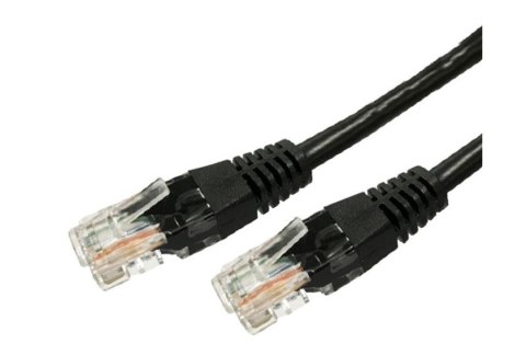 Kabel Patchcord miedziany kat.6A RJ45 UTP 3m. czarny Kabel Patchcord miedziany kat.6A RJ45 UTP 3m. czarny