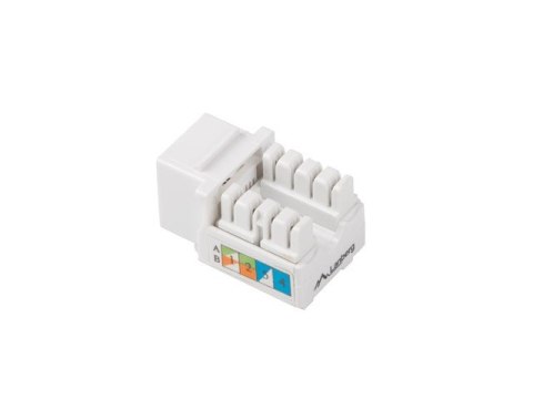 MODUŁ KEYSTONE GNIAZDO RJ45->LSA UTP KAT 5E 90° DO PUSZKI MONTAŻ MODUŁ KEYSTONE GNIAZDO RJ45->LSA UTP KAT 5E 90° DO PUSZKI MONTAŻ