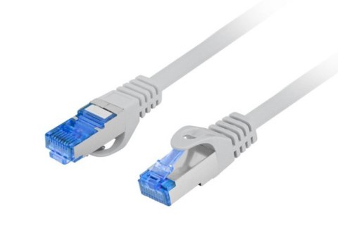 Patchcord kat.6a S/FTP CCA 0.5m szary Patchcord kat.6a S/FTP CCA 0.5m szary