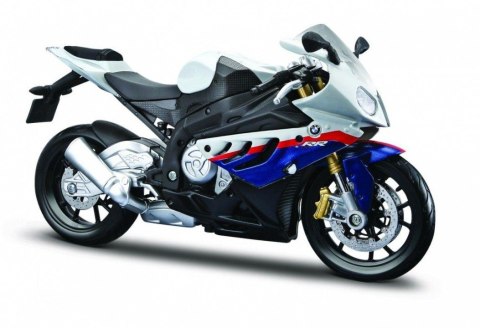 Model metalowy BMW S 1000 RR z podstawką 1/12 Model metalowy BMW S 1000 RR z podstawką 1/12