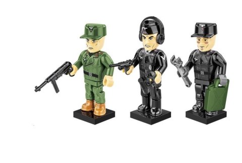 Klocki German tank crew 3 figurki Klocki German tank crew 3 figurki