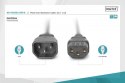 Kabel przedłużający zasilający Typ IEC C14/IEC C13 M/Ż czarny 5m