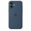 Etui silikonowe z MagSafe do iPhonea 16 Plus - denim Etui silikonowe z MagSafe do iPhonea 16 Plus - denim