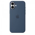 Etui silikonowe z MagSafe do iPhonea 16 Plus - denim Etui silikonowe z MagSafe do iPhonea 16 Plus - denim