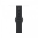 Pasek sportowy w kolorze czarnym do koperty 42 mm - rozmiar M/L