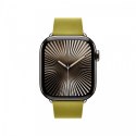 Pasek w kolorze zieleni Chartreuse z klamrą nowoczesną do koperty 42 mm - rozmiar S